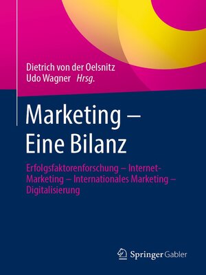 cover image of Marketing – Eine Bilanz